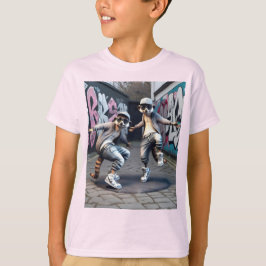 Meerkats in White Sneakers T Shirt