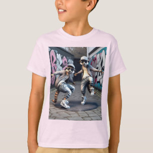 Meerkats in White Sneakers T Shirt