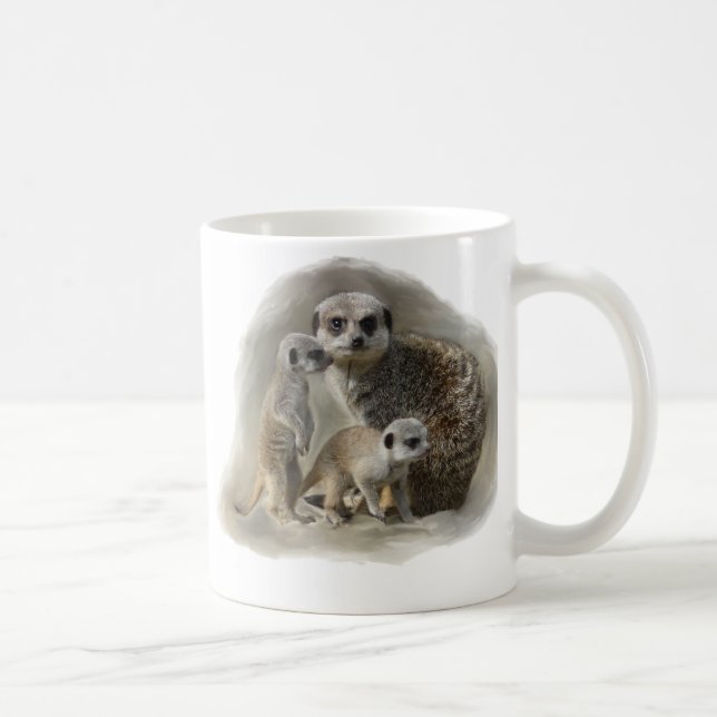 meerkats kaffemugg (Höger)