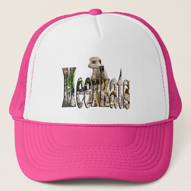 Meerkats Logotyp med Meerkats Keps (Framsida)