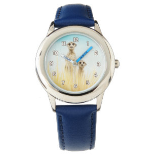 Meerkats lurar klockan armbandsur