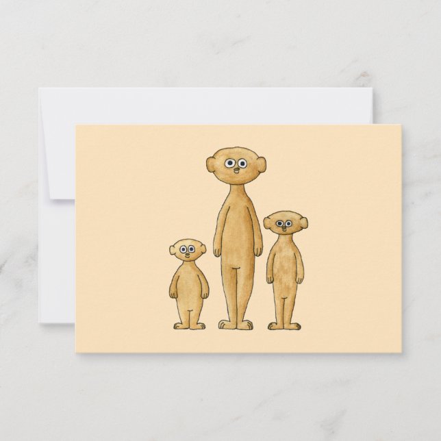 Meerkats. OSA Kort (Framsida)