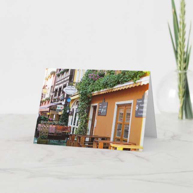 Meersburg, Tyskland bild Kort (Framsida)