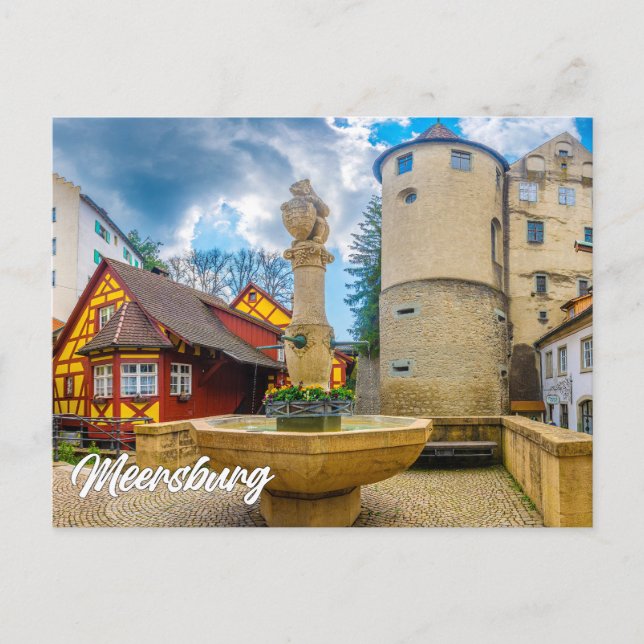 Meersburg, Tyskland Vykort (Framsida)