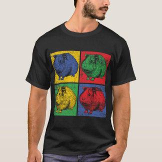 Meerschwein Popart T Shirt