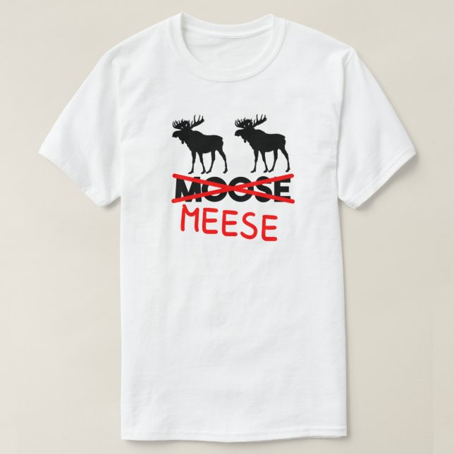 MEESE-T-tröja Tee Shirt (Design framsida)