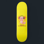 Meet AxoGroove Mini Skateboard Bräda 18,5 Cm<br><div class="desc">Meet AxoGroove – The Ultimate Beatmaster! 🎧🐡 Deep in the underwater club scene, where bubbles drop like bass and algae sway to the rhythm, one legend rules the dance floor – AxoGroove! This chill axolotl isn’t just any amphibian; he’s a vibe. While other tank mates nibble on rocks and stare...</div>