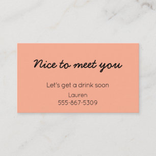 Meet Cute - Dating "Ring mig"-kort
