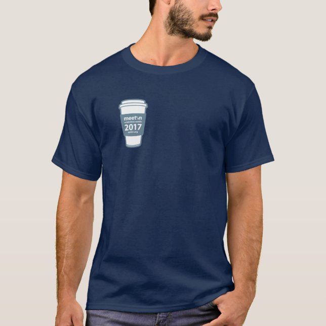 Meet-i den Seattle kaffekoppen 2017 Tee (Framsida)