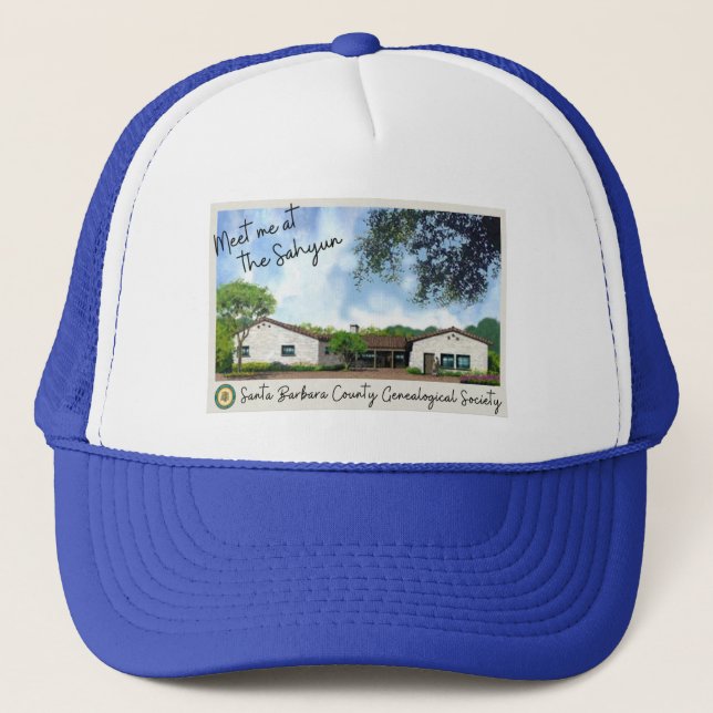 "Meet me at the Sahyun" Trucker Hat Keps (Framsida)