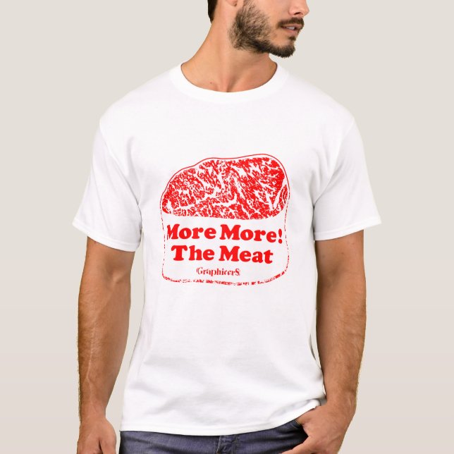 Meet the MEAT T Shirt (Framsida)