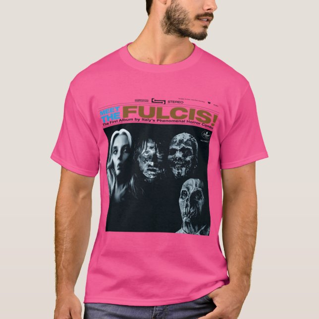 Meethe Fulcis retro vän T Shirt (Framsida)