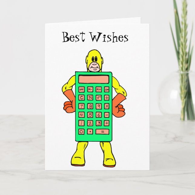 MeetHerr Calculatoir man Kort (Framsida)