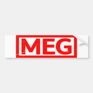 Meg Frimärke Bildekal