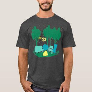 Mega64 Campfire T Shirt