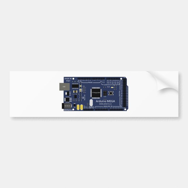 Mega Arduino Bildekal (Framsidan)