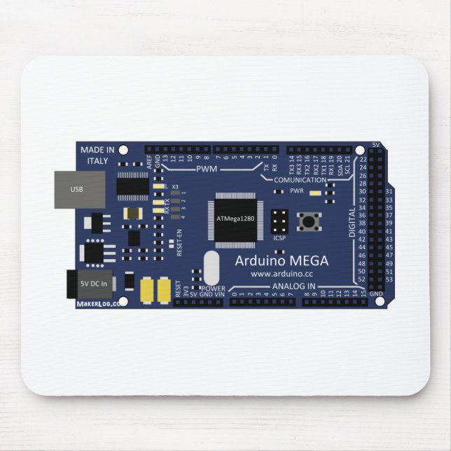 Mega Arduino Musmatta (Framsidan)