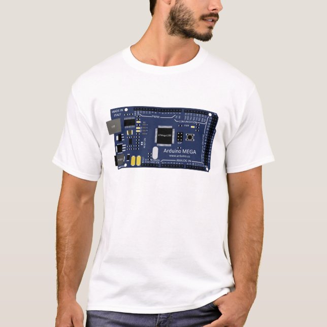 Mega Arduino T-shirt (Framsida)