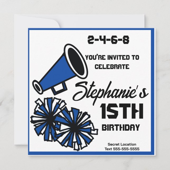 Mega Cheer: #2 Inbjudan (Framsida)