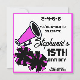 Mega Cheer-inbjudan: #4 Inbjudningar