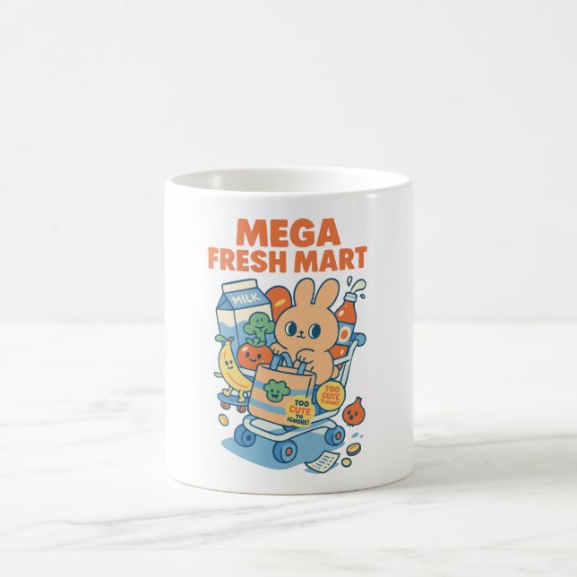 Mega Fresh Mart Kaffemugg (Center)