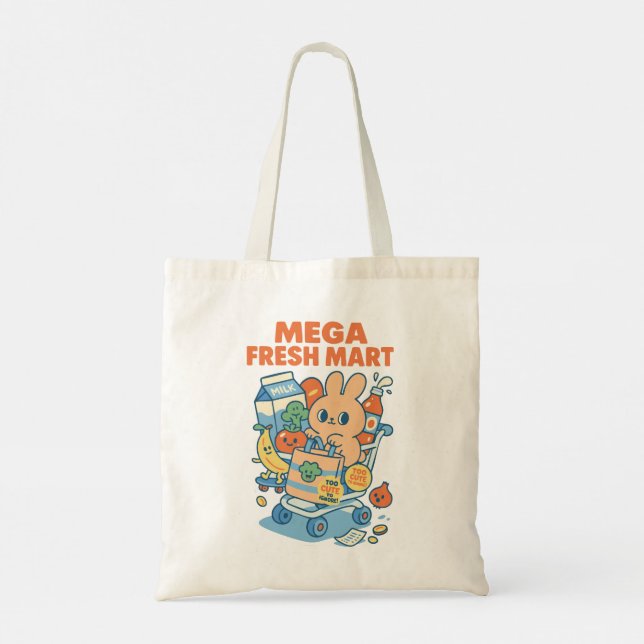 Mega Fresh Mart Tygkasse (Baksida)
