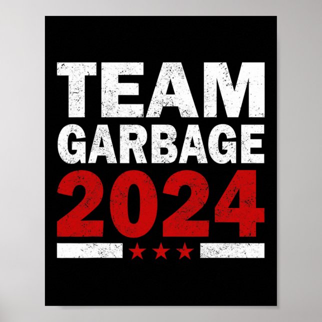 Mega Garge Proud Trump Supporter 2 Poster (Framsidan)