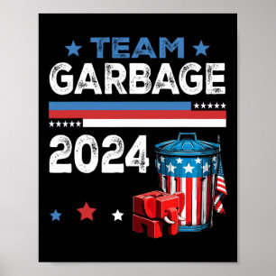 Mega Garge Proud Trump Supporter Poster