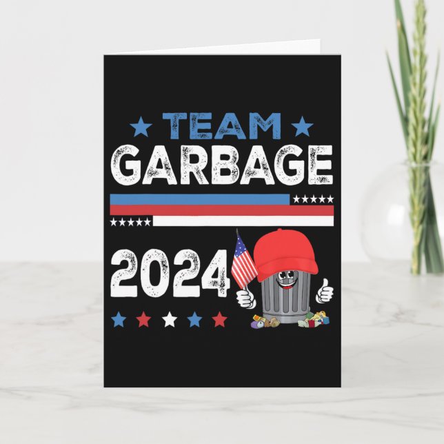 Mega Garge stolt Trump-supporter 1  Kort (Framsida)
