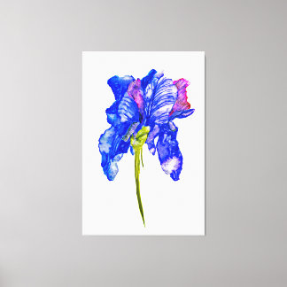 Mega Iris Canvastryck