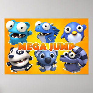 Mega jumperaffisch poster
