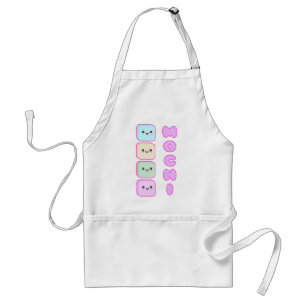 Mega Kawaii Mochi tårtaförkläde Förkläde