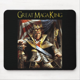 Mega Kung USA flagga Proud Ultra Maga Trump Musmatta