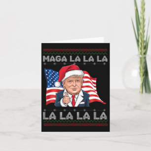 Mega La Donald Trump Potus 47 God jul Kort