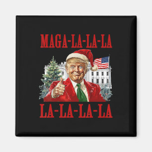 Mega La Donald Trump Potus 47 God jul Magnet