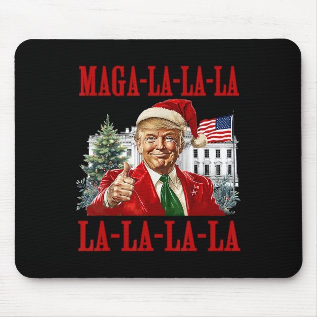 Mega La Donald Trump Potus 47 God jul Musmatta (Framsidan)