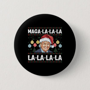 Mega La La La Donald Trump Potus 47 Fula julen Knapp