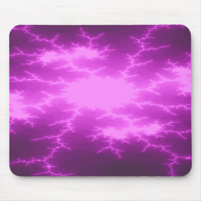 Mega Lighämen Fractal Mousepad Musmatta (Framsidan)