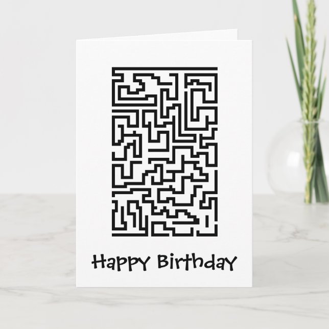 Mega Maze Kort (Framsida)