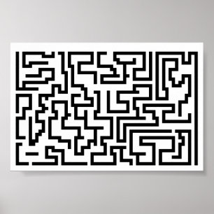 Mega Maze Poster