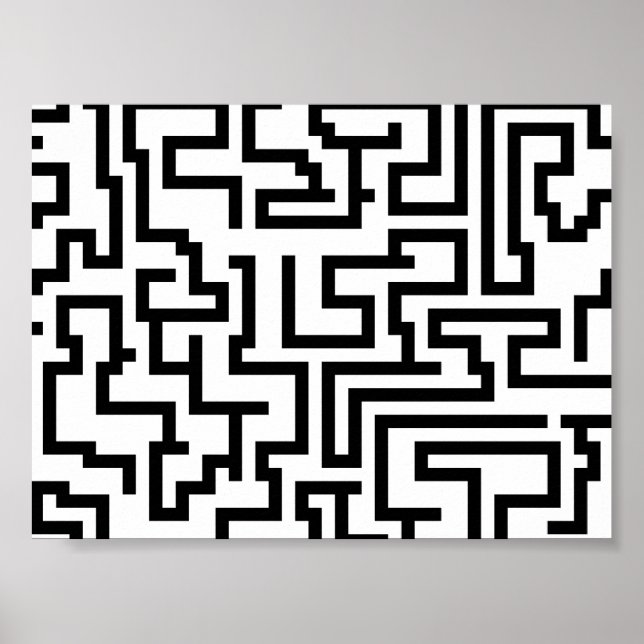 Mega Maze Poster (Framsidan)