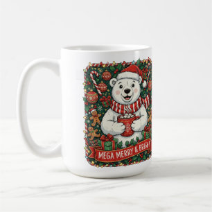Mega Merry & Bright – Söt julbjörnhelg Kaffemugg