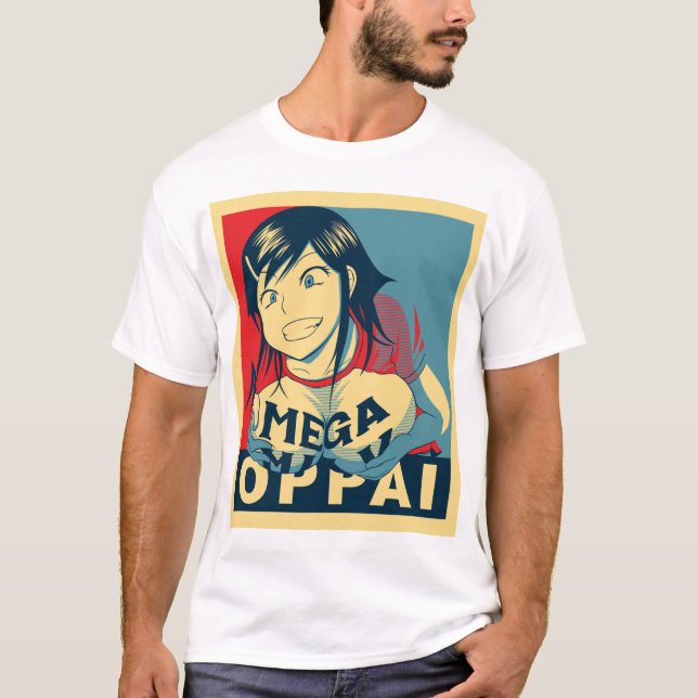 Mega Mjölk (OPPAI) T Shirt (Framsida)