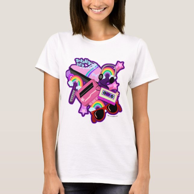 Mega Neon 80-tiden T-shirt (Framsida)