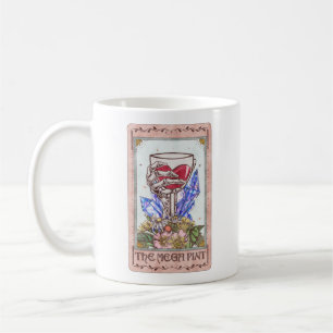 Mega Pint Funny Skeleton Tarot Card Kaffemugg