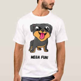 Mega Roligt! Rolig hund T Shirt
