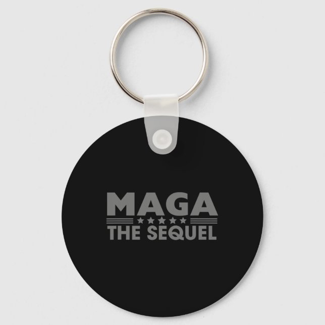 Mega Sequel Trump 2024 Vinner andra termen Nyckelring (Framsida)