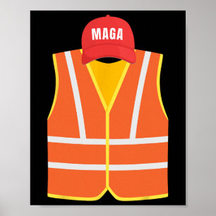 Mega Sopor-insamlingsprov för trumvalsdag Poster