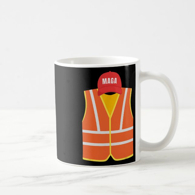 Mega soptröja för Trump valdagen Kaffemugg (Höger)