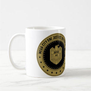 Mega-Stad en justitiedepartementetmugg Kaffemugg